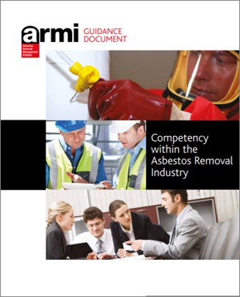 ARMI Competency Guidance front cover image