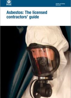 HSE Asbestos The Licensed Contractors Guide HSG247 front cover