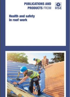 HSE Health and Safety in roof work publication front cover